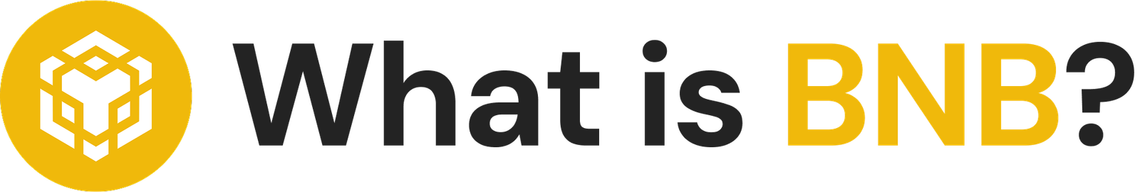 What is BNB? | The Token Powering the BNB Chain